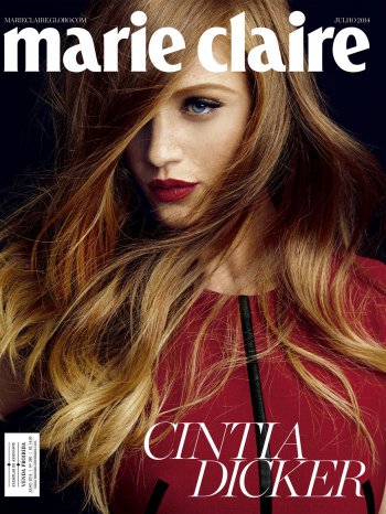 Marie Claire Brazil Cintia Dicker | July 2014