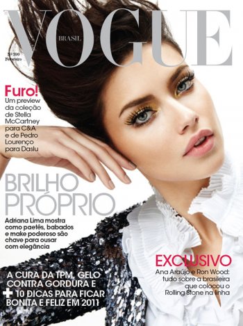 Vogue Brazil Adriana Lima | February 2011