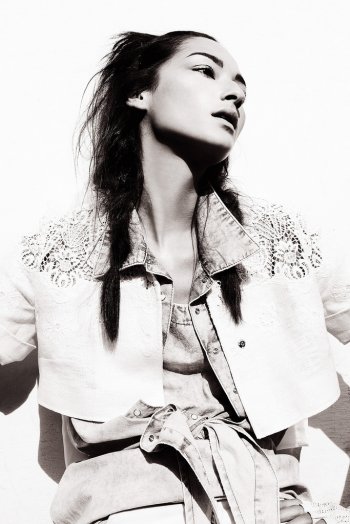 Elle Brazil White & Wild | August 2011