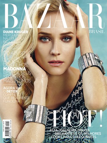Harper's Bazaar Brazil Diane Kruger | December 2013