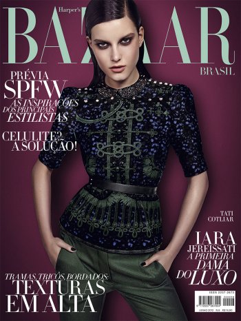Harper's Bazaar Brazil Tati Cotliar | June 2012