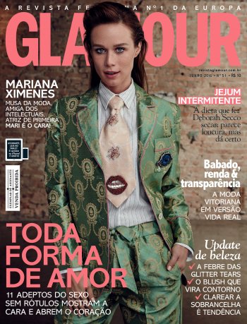 Glamour Brazil Mariana Ximenes | June 2016